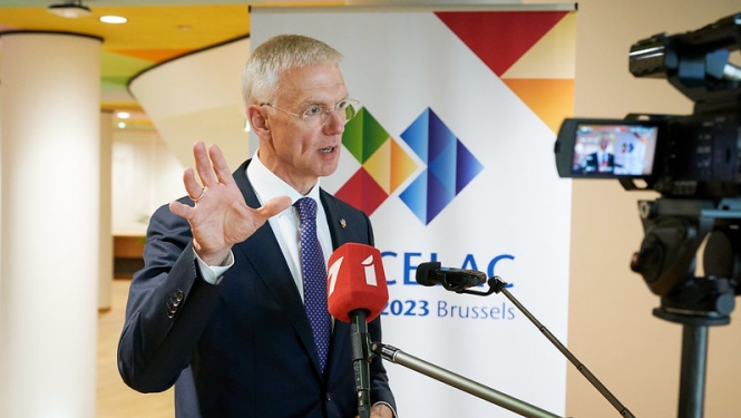 Foto: Ministru prezidents Krišjānis Kariņš