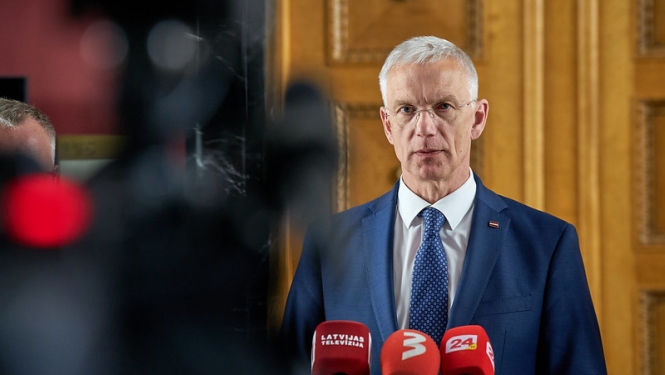 Foto: Ministru prezidents Krišjānis Kariņš