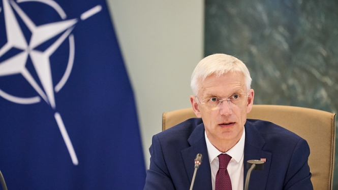Foto: Ministru prezidents Krišjānis Kariņš