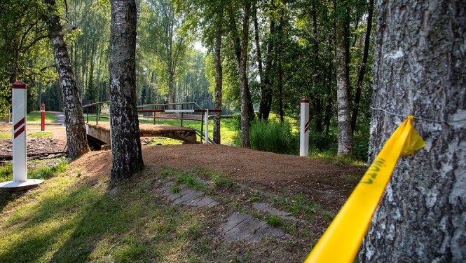 Foto: Latvijas austrumu robeža