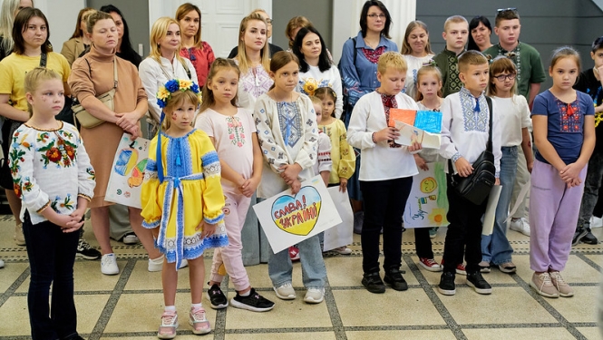 Ukrainas bērni Ministru kabinetā