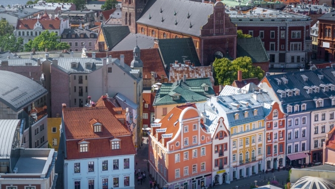 Skats uz Vecrīgu