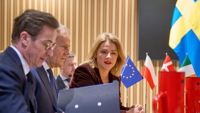 Ministru prezidente Evika Siliņa piedalās neformālajā Eiropadomē