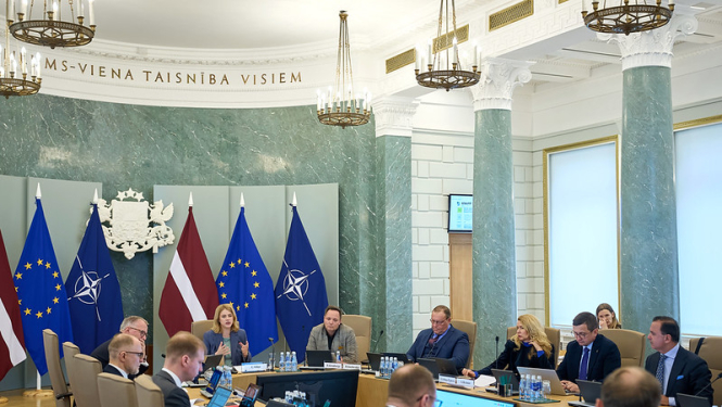 Ministru Kabineta sēdes foto