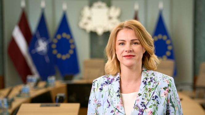 Ministru prezidente Evika Siliņa