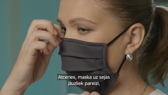 Veselības ministrija: prioritāri jāizvēlas medicīniskā vai higiēniskā sejas maska