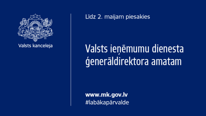 Uzsāk jauna VID ģenerāldirektora meklējumus