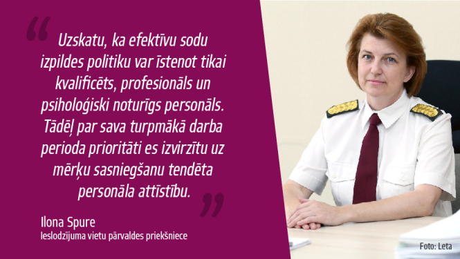 MK pagarina Ilonas Spures pilnvaras IeVP vadītājas amatā