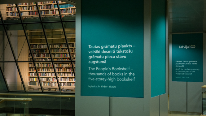 Ar grāmatu dāvinājumu Tautas grāmatu plauktam atklās Latvijas valsts simtgades gadu