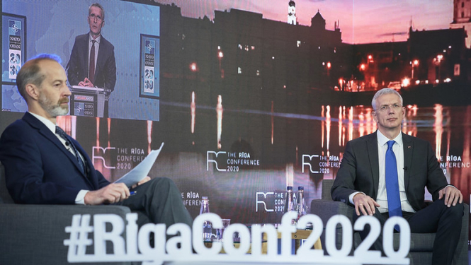 Kariņš: Eiropas Savienībai, NATO un ASV daudz ciešāk jāsadarbojas pasaulē pieaugošo ģeopolitisko izaicinājumu pārvarēšanai