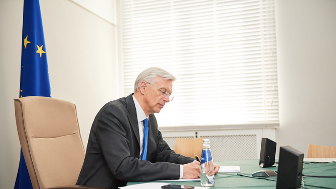 Baltijas valstu premjeri pārrunā sadarbību Covid-19 krīzes laikā