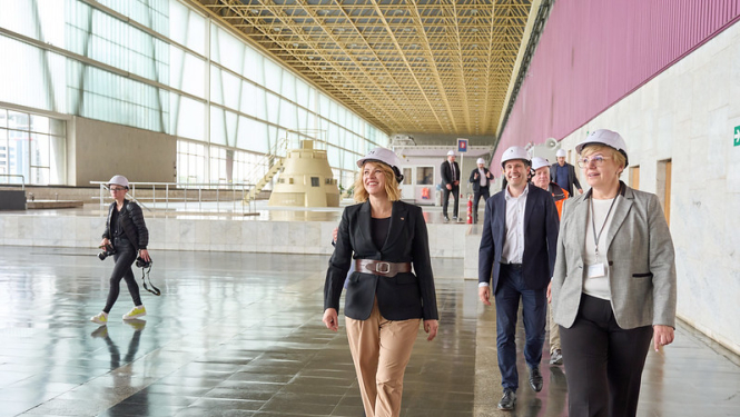 Ministru prezidente Evika Siliņa Rīgas Hesā