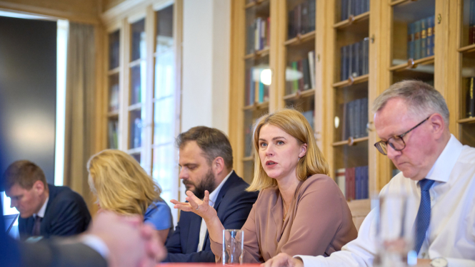 Ministru prezidente Evika SIliņa vada Sadarbības sanāksmi