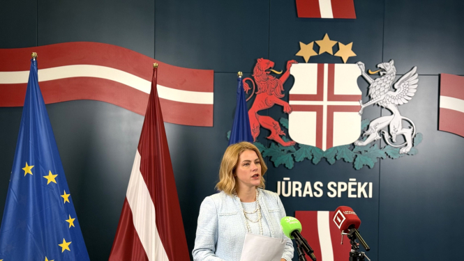 Ministru prezidente piedalās preses konferencē pēc labas gribas koalīcijas videozvana