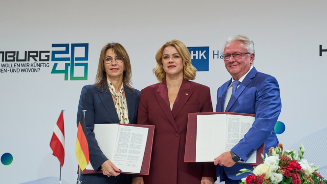 Ministru prezidente Evika Siliņa piedalās saprašanās memoranda parakstīšanā ar Rheinmetall