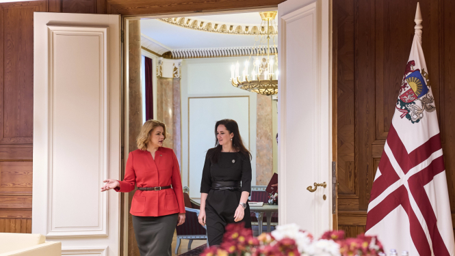 Latvijas un Lietuvas valdību vadītāju tikšanās