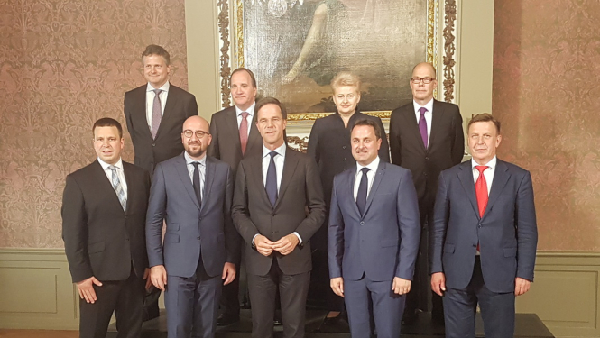 M. Kučinskis ar astoņu citu valstu līderiem apspriež ar ES nākotni saistītas aktualitātes