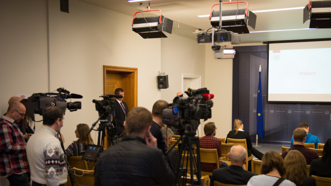 Mediju iespējas Ministru kabinetā pirmdien, 5.novembrī