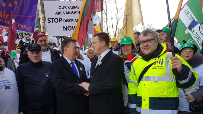 M. Kučinskis: atbalstam ES valstu lauksaimniekiem jābūt vienādam