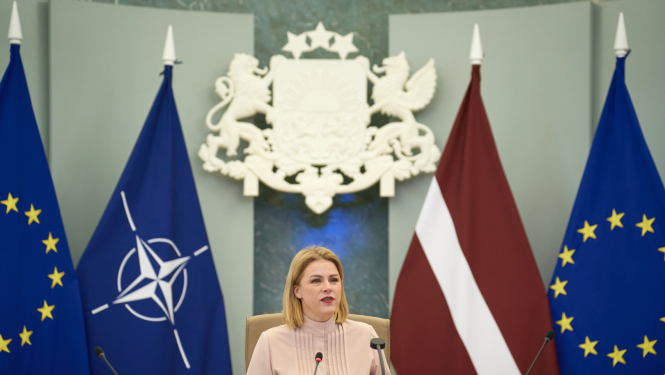 Ministru prezidente Evika Siliņa