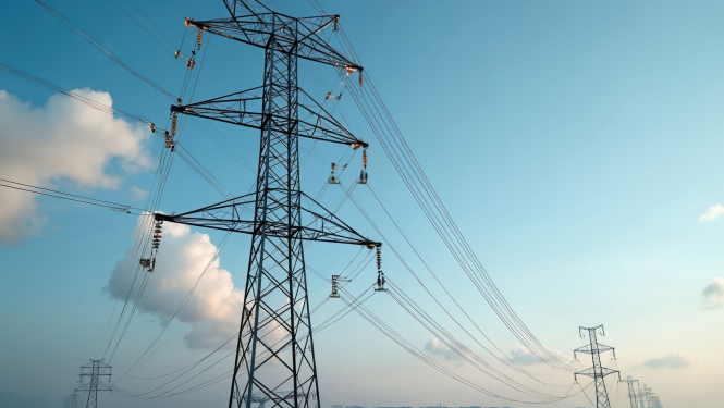 Elektrības stabu attēlojums