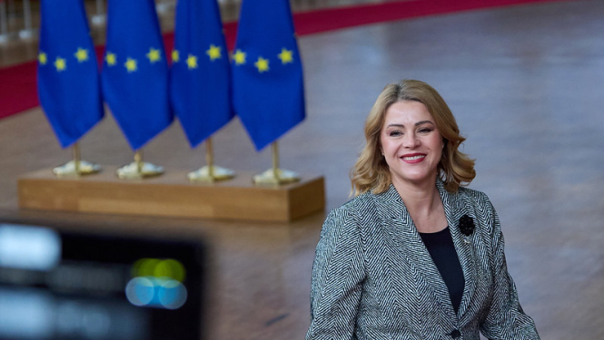 Ministru prezidente Evika Siliņa piedalās darba vizītē Beļģijā