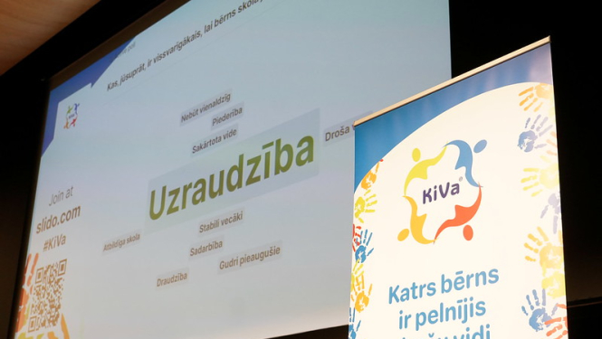 KiVa programmas baneris no konferences 2025 gadā