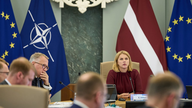 Ministru prezidente Evika Siliņa