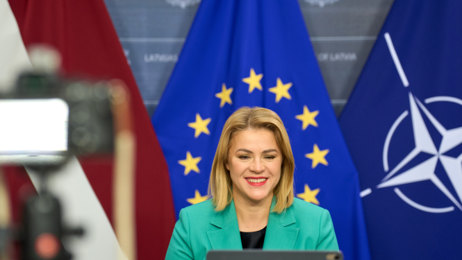 Ministru prezidente Evika Siliņa