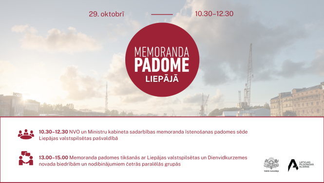 Memoranda padomes sēde Liepājā