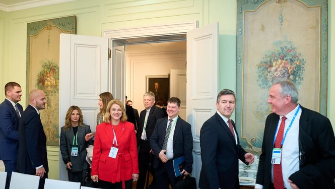 Ministru prezidente Evika Siliņa piedalās Minhenes drošības konferencē 2026