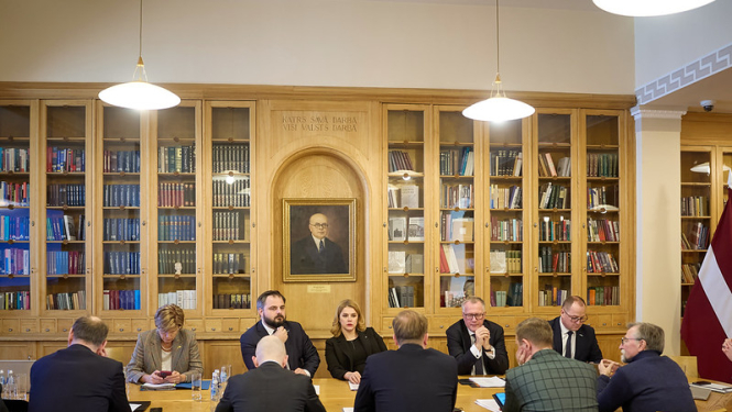 Ministru prezidente Evika Siliņa vada Sadarbības sanāksmi