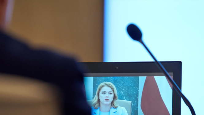 Ministru prezidente Evika Siliņa 