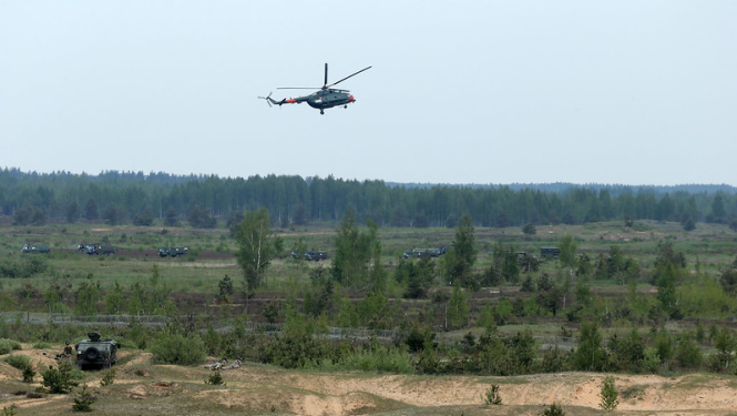 Foto no Ādažu militārās bāzes - poligons