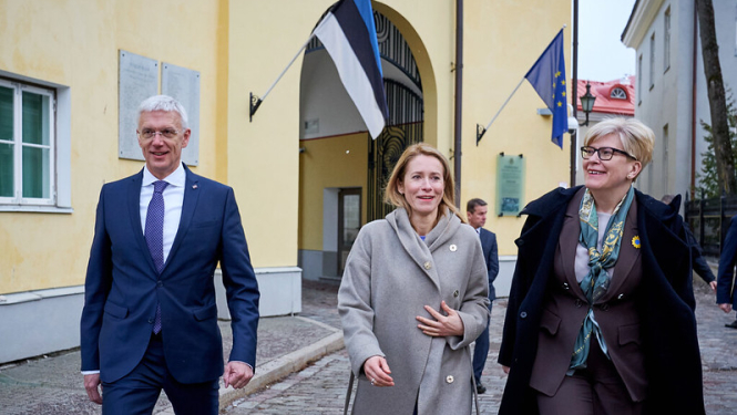 Baltijas valstu premjerministri Tallinā