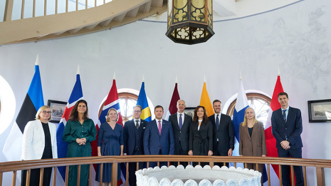 Baltijas valstu un Ziemeļvalstu (NB8) ārlietu ministri