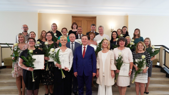 Ministru prezidents: šovasar bija skaistākie Dziesmu un deju svētki