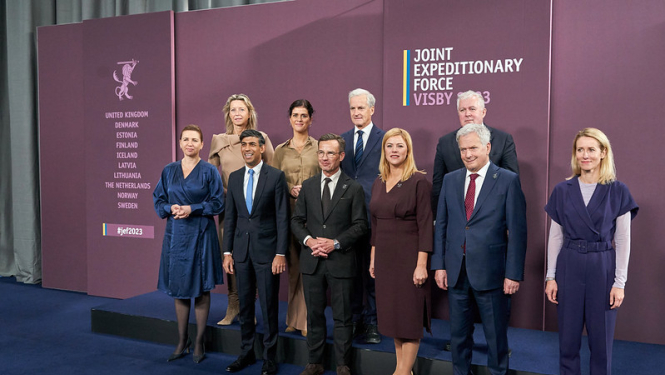 Apvienoto reaģēšanas spēku (Joint Expeditionary Force, JEF) valstu vadītāji