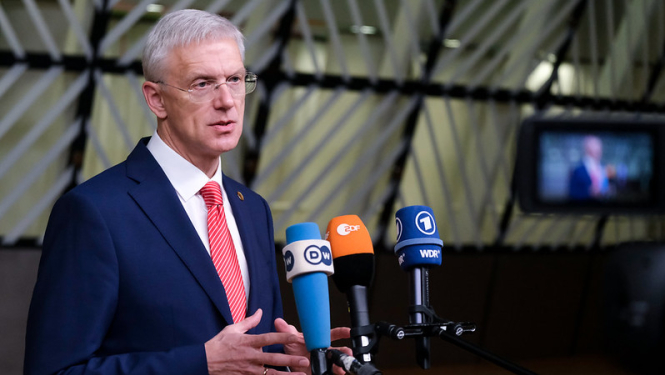 Foto: Ministru prezidents Krišjānis Kariņš