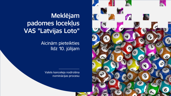 Izsludināts konkurss uz trim amatiem “Latvijas Loto” padomē