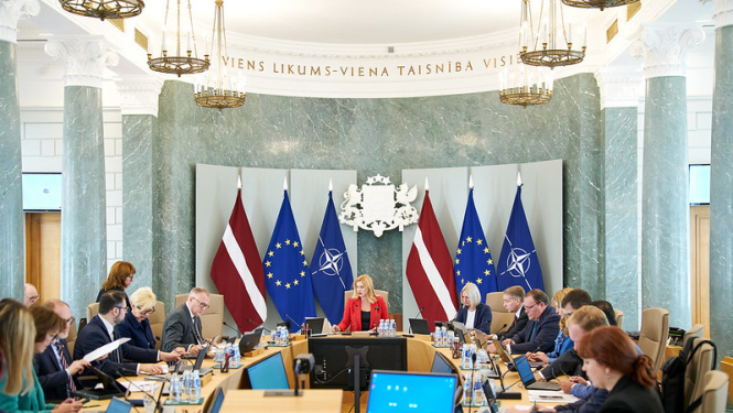 Notiek Ministru kabineta sēde