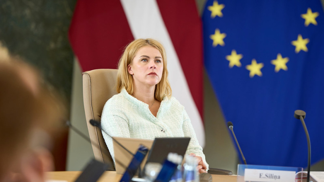 Ministru prezidente Evika Siliņa