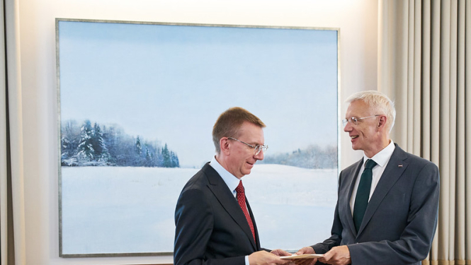 Foto: Ministru prezidents Krišjānis Kariņš