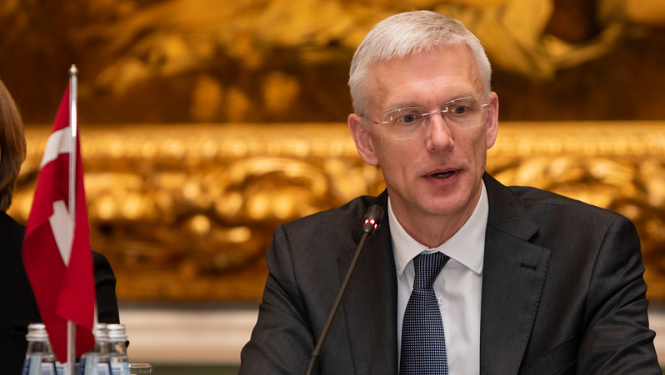 Foto: Ministru prezidents Krišjānis Kariņš