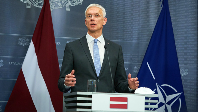 Foto: Ministru prezidents Krišjānis Kariņš