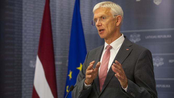 Foto: Ministru prezidents Krišjānis Kariņš