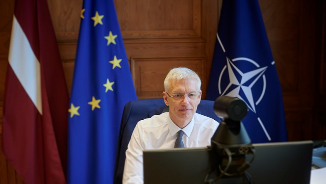 Foto: Ministru prezidents Krišjānis Kariņš