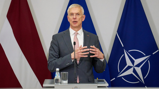 Foto: Ministru prezidents Krišjānis Kariņš