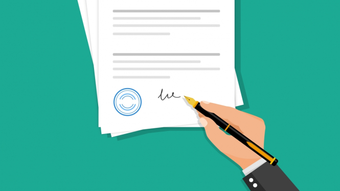 Dokuments ar parakstu