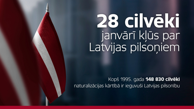 28. cilvēki janvārī kļūs par pilsoņiem